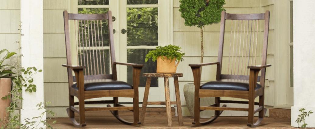 frank strazza rocking chair