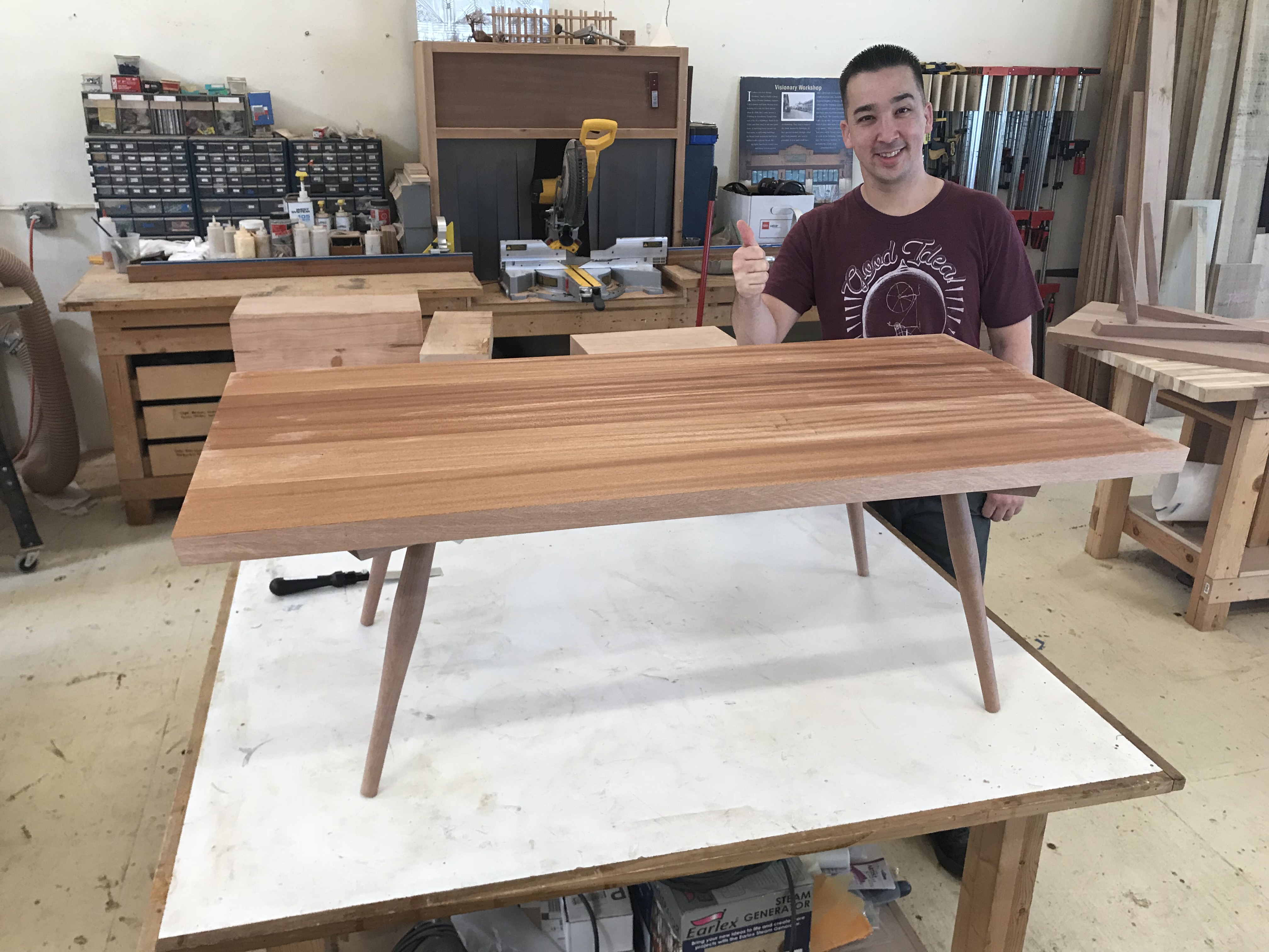 mid century modern coffee table