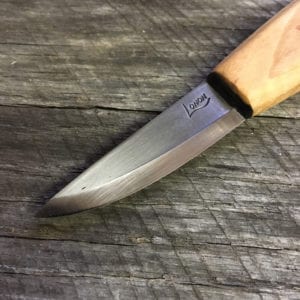 Handmade knife from an online knife making course